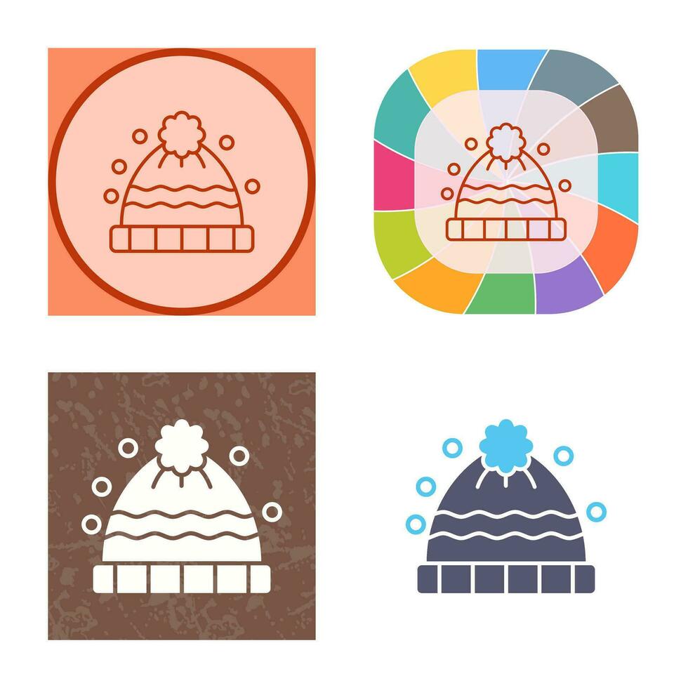 Winter Hat Vector Icon