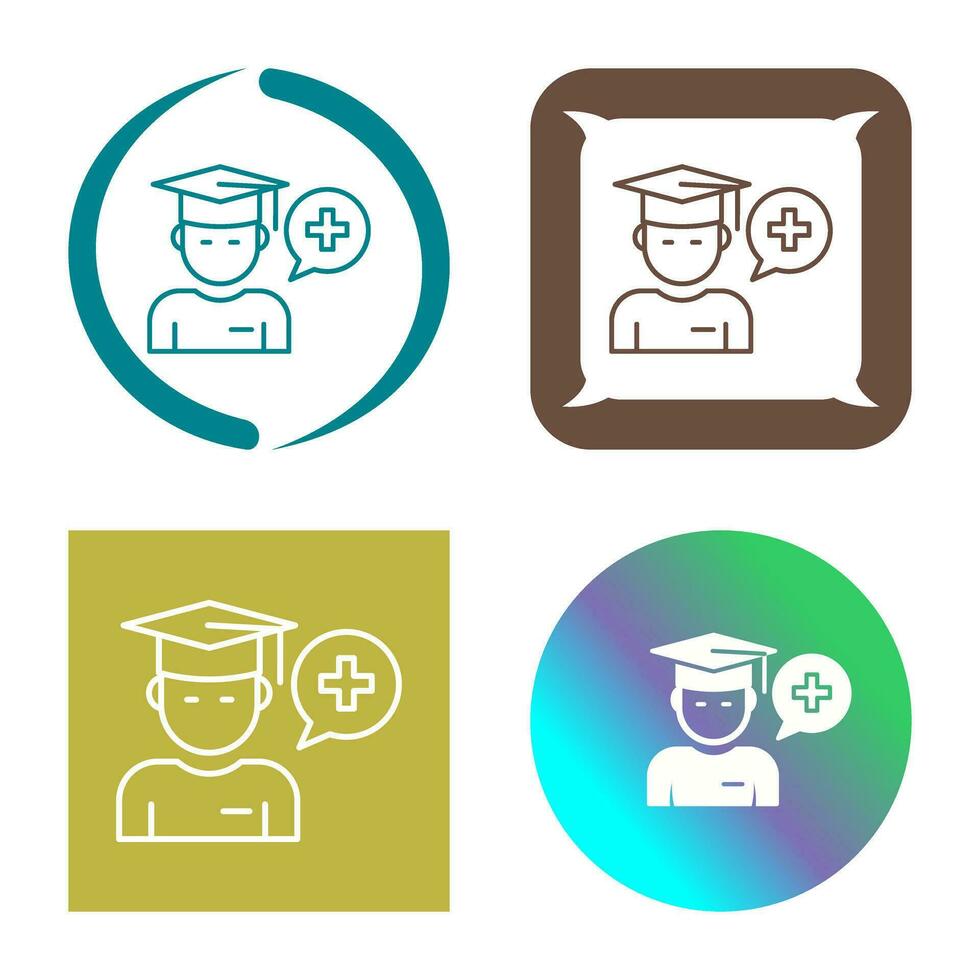 Medicine Faculty Vector Icon