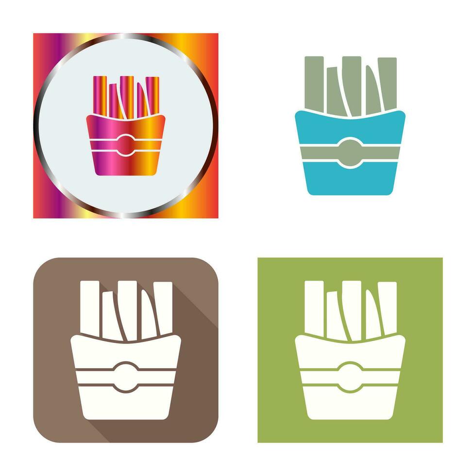 Fries Vector Icon