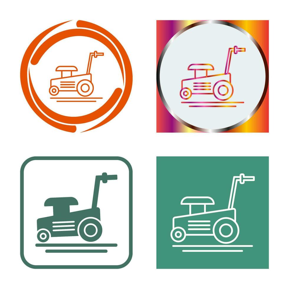 Lawn Mower Vector Icon