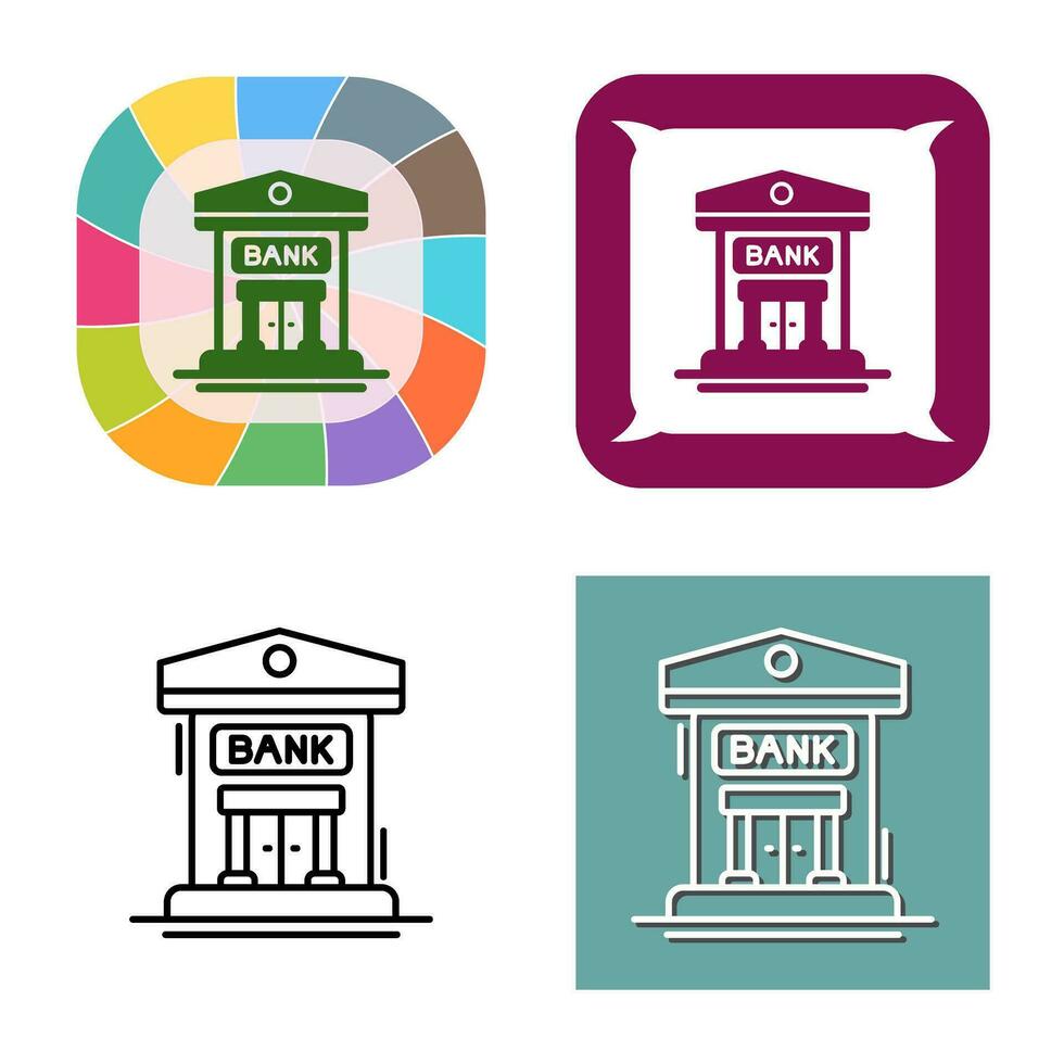 Bank Vector Icon