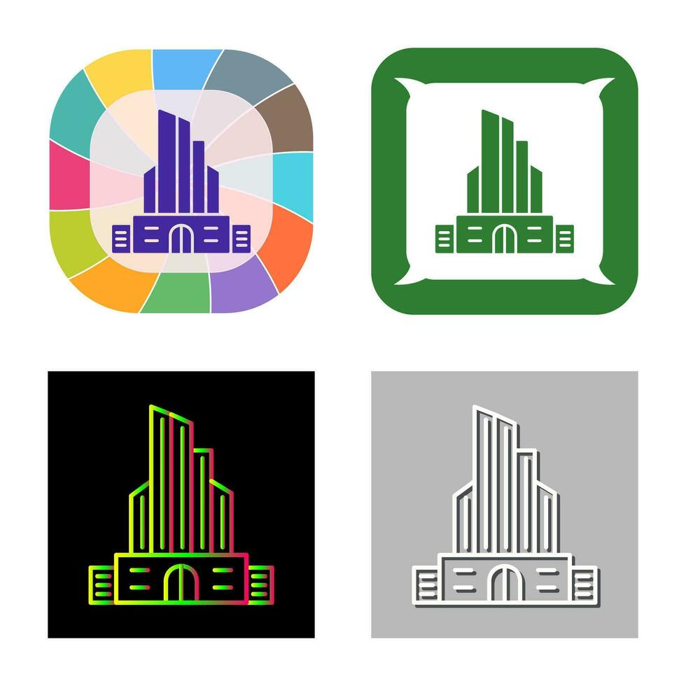 Office Building Vector Icon