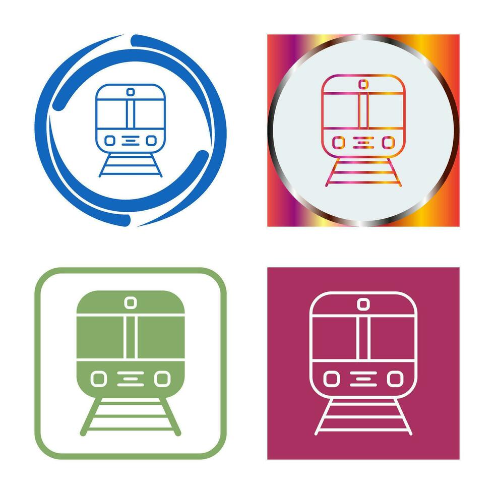 icono de vector de tren