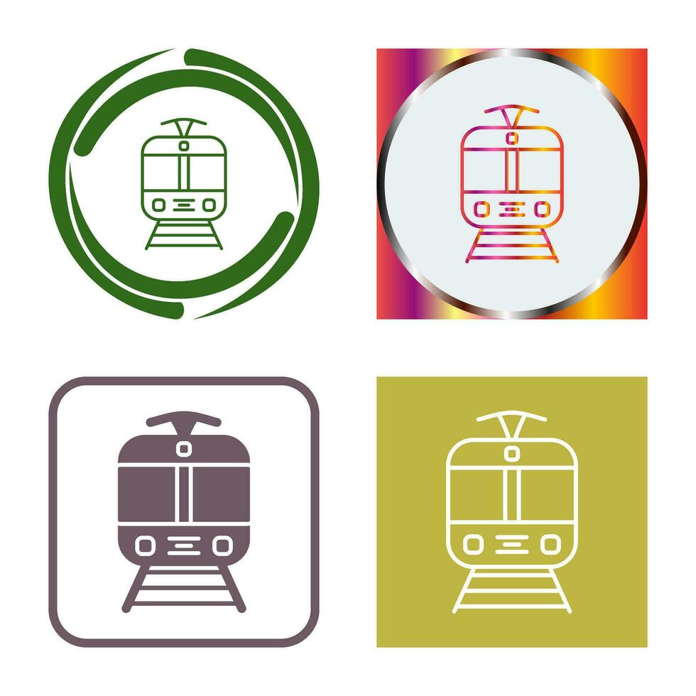 Tram Vector Icon