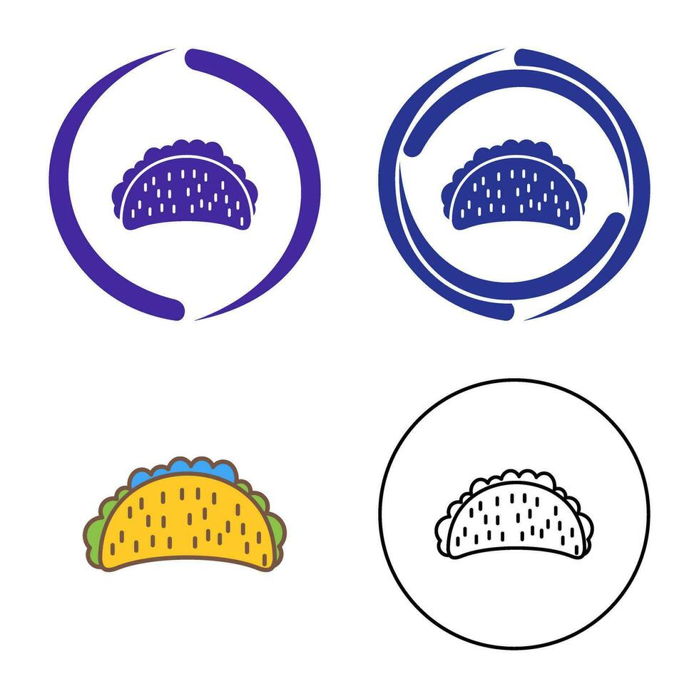 Tacos Vector Icon