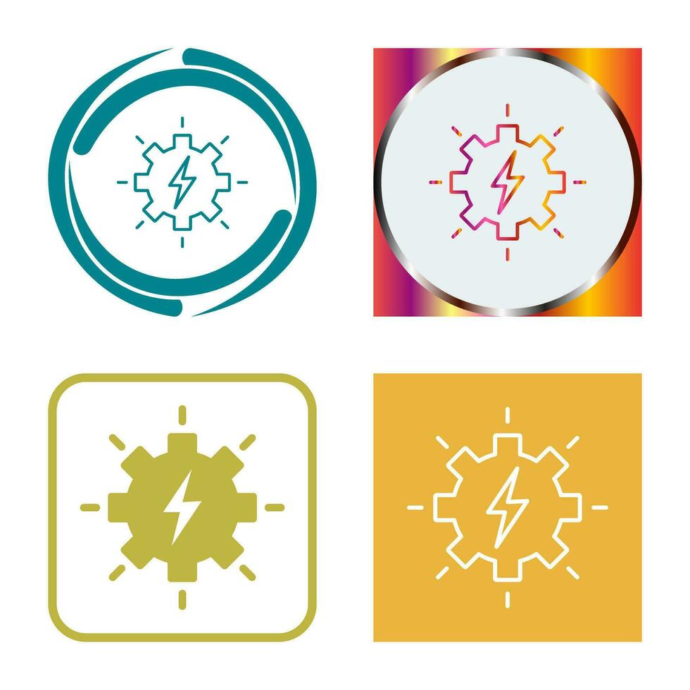 Electricity Vector Icon