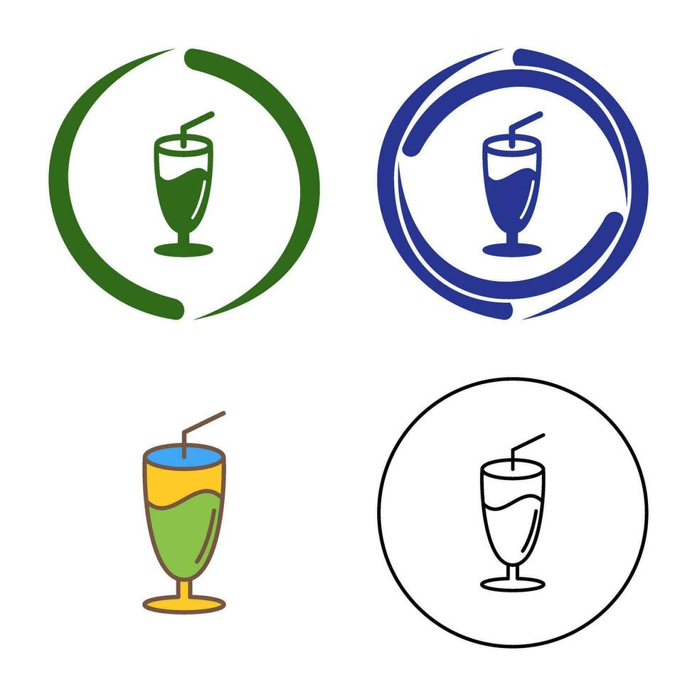 Milkshake Vector Icon