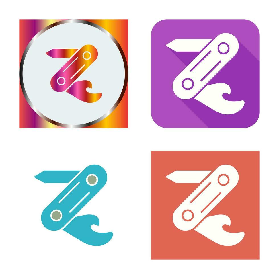 Swiss Army Knife Vector Icon