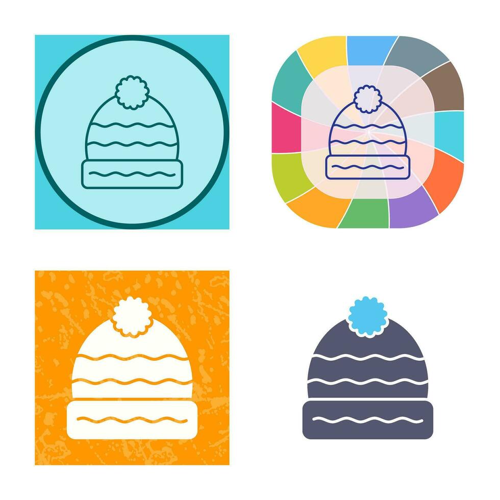 Winter Hat Vector Icon