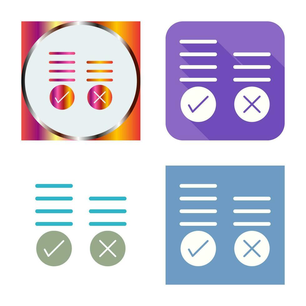 Voting Result Vector Icon