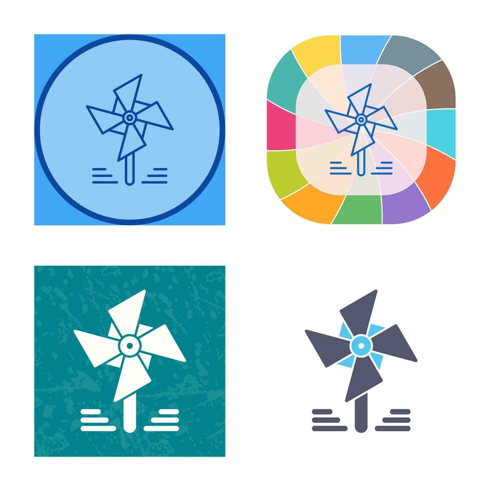 Pinwheel Vector Icon