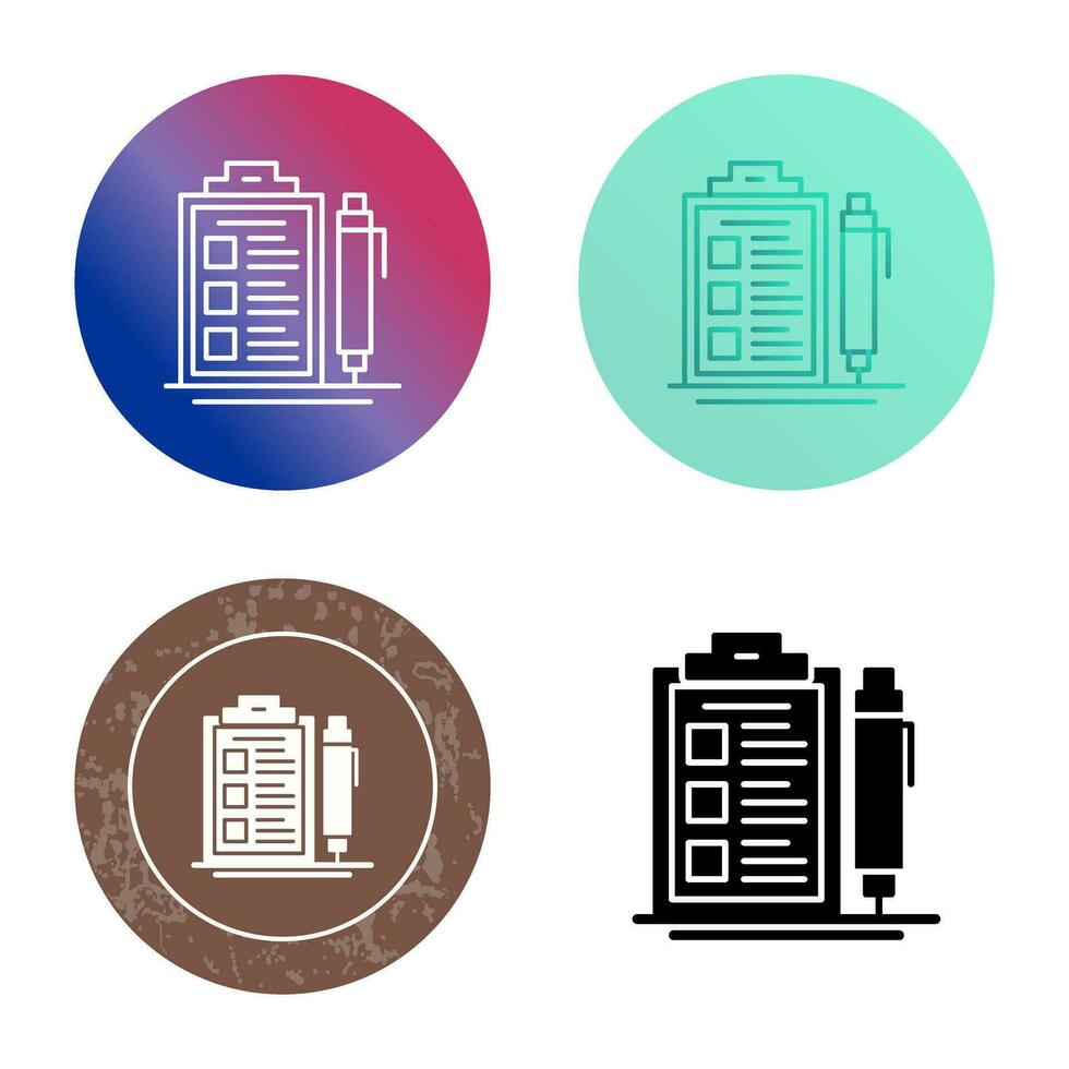 Check List Vector Icon