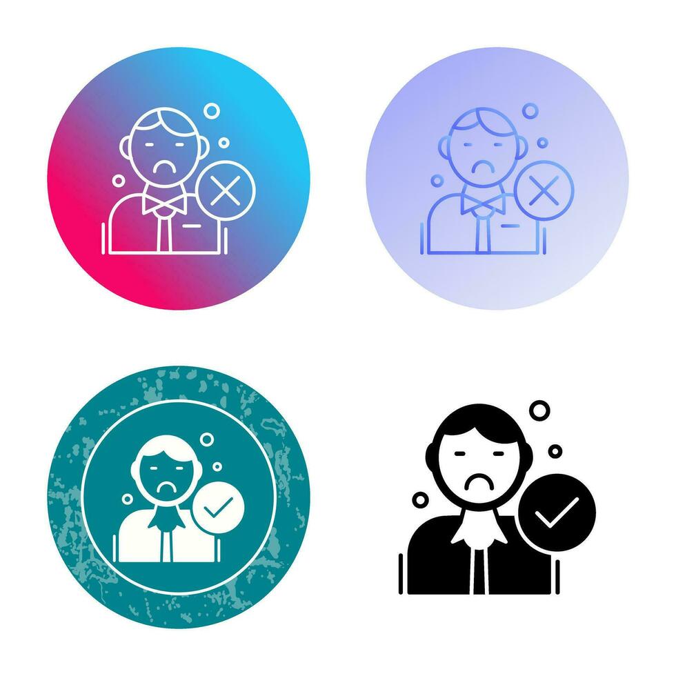 Rejected Vector Icon
