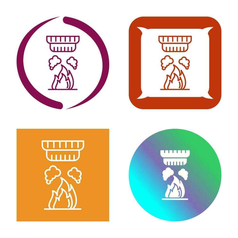 Smoke Detector Vector Icon