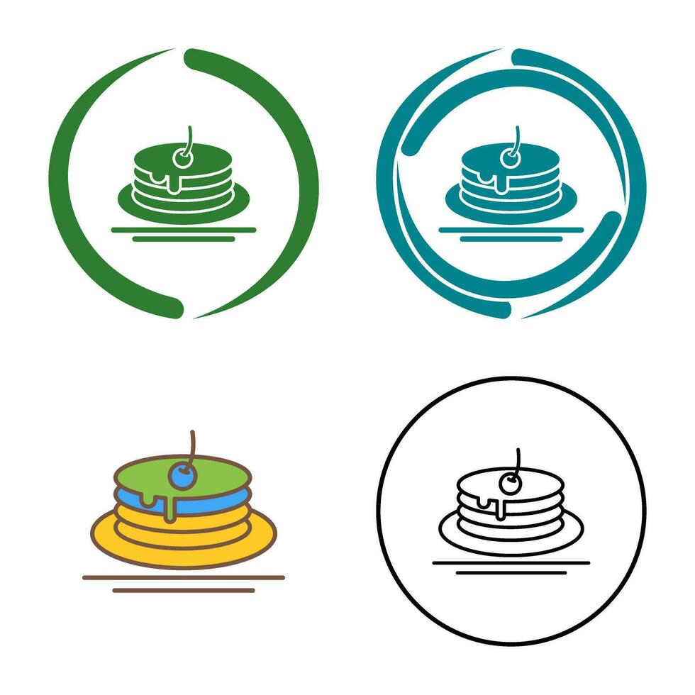 Pancake Vector Icon