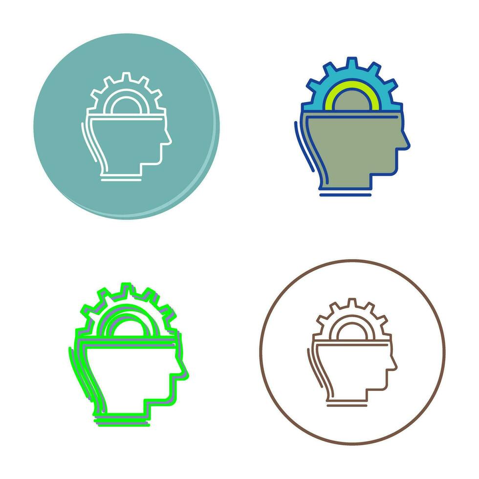 Machine Learning Vector Icon