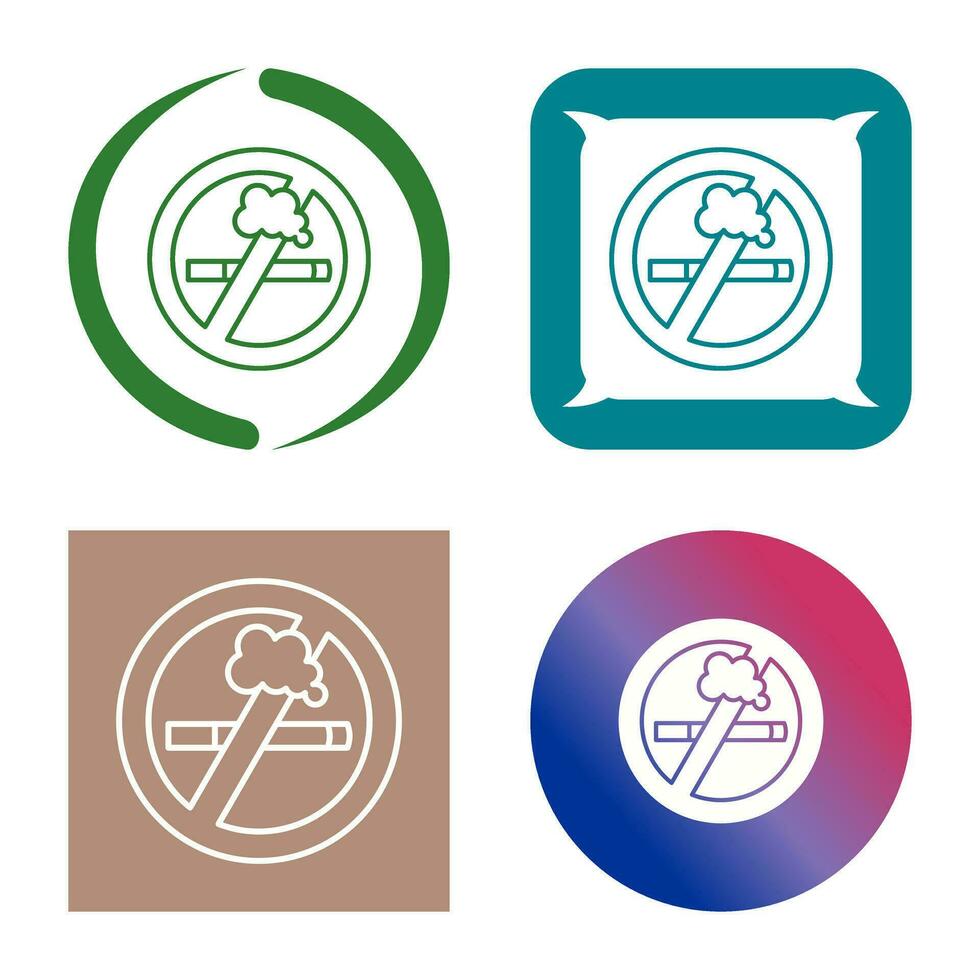 No Smoking Vector Icon