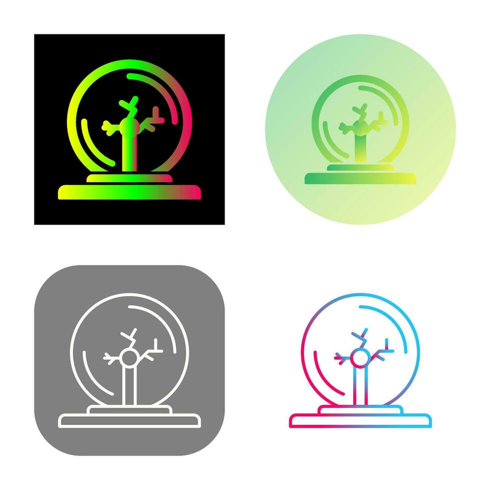 Plasma Ball Vector Icon