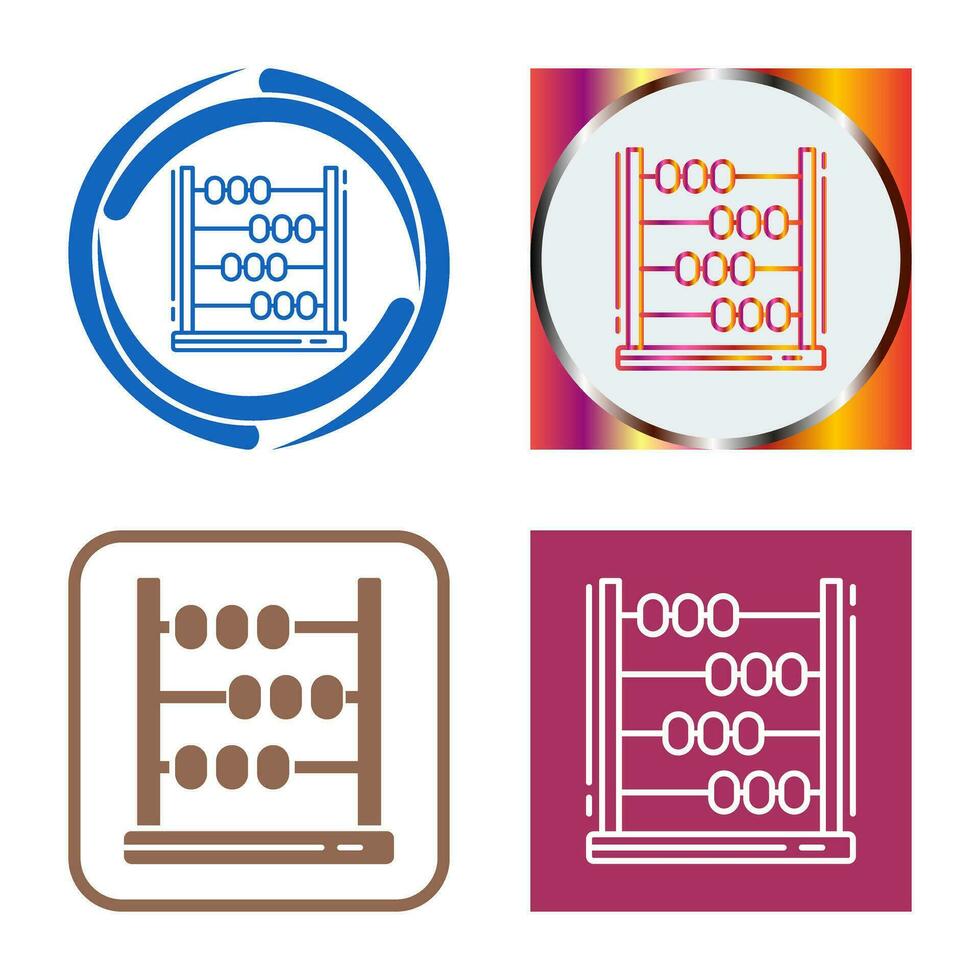 Abacus Vector Icon