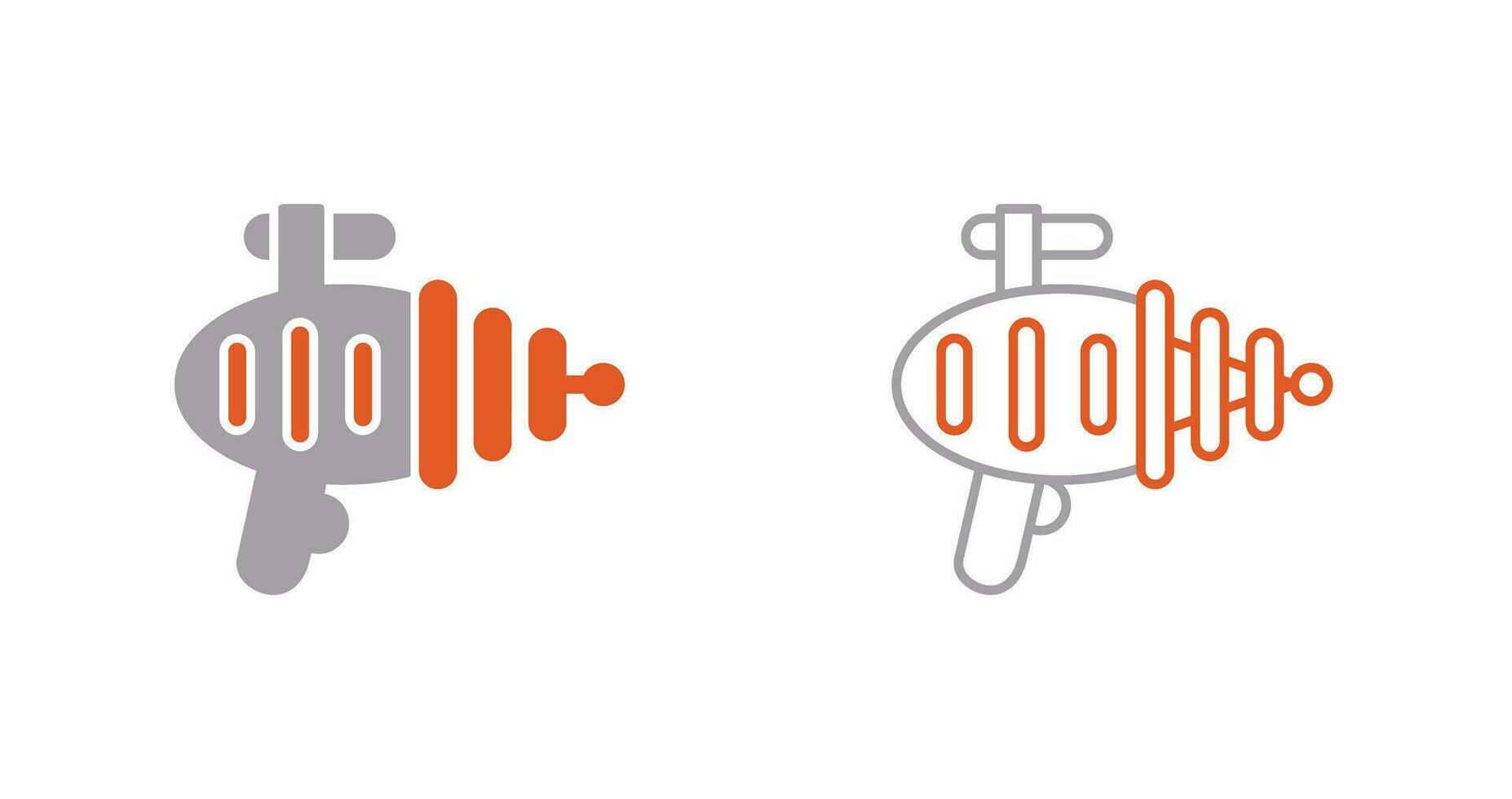 Laser Gun Vector Icon