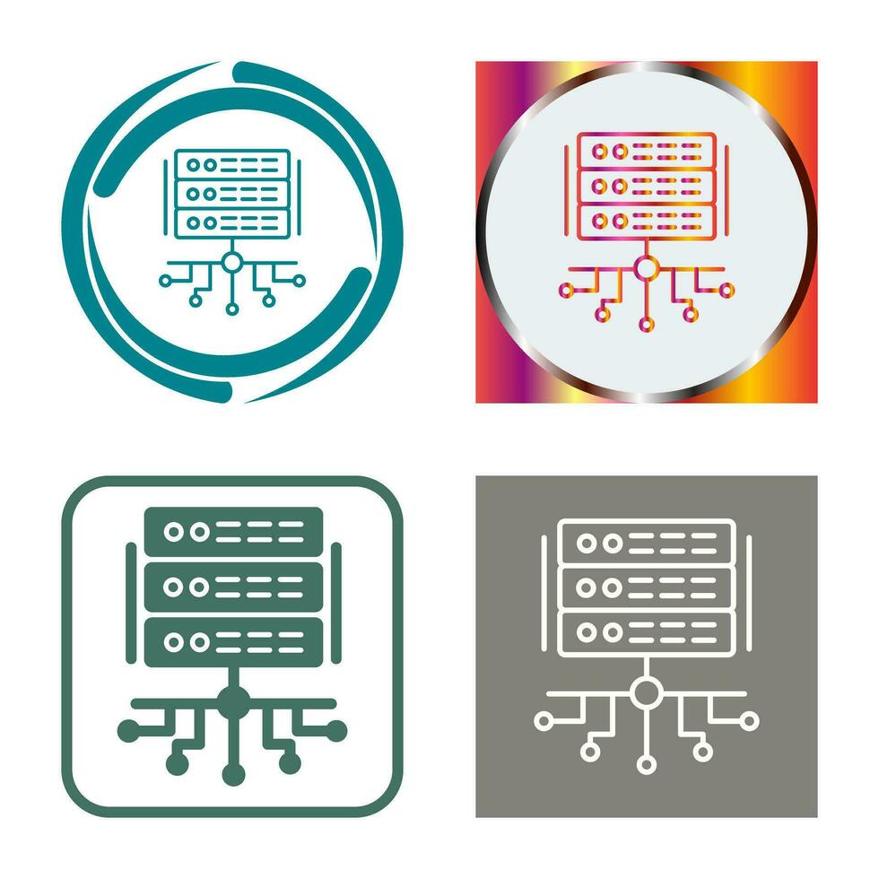Server Vector Icon 34403700 Vector Art at Vecteezy