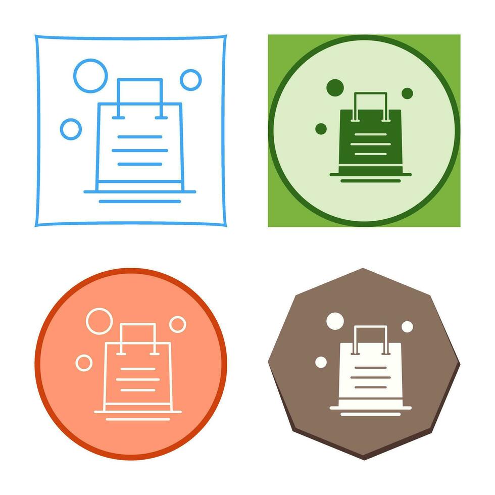 Shopping Bag Vector Icon