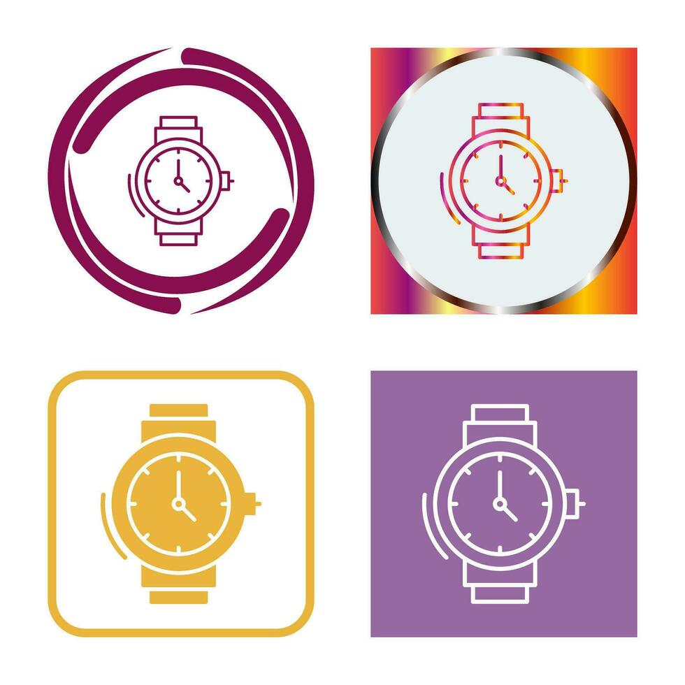 Wristwatch Vector Icon