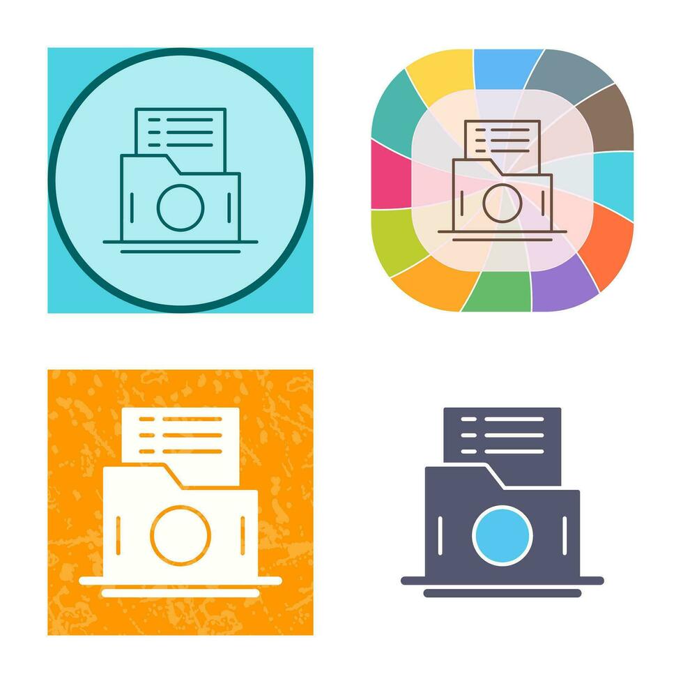 List Folder Vector Icon 34403855 Vector Art at Vecteezy