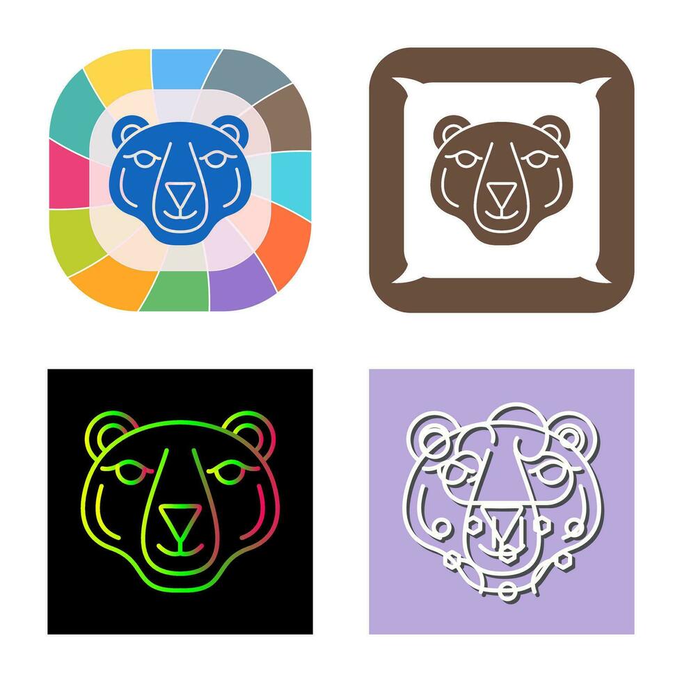 Polar Bear Vector Icon
