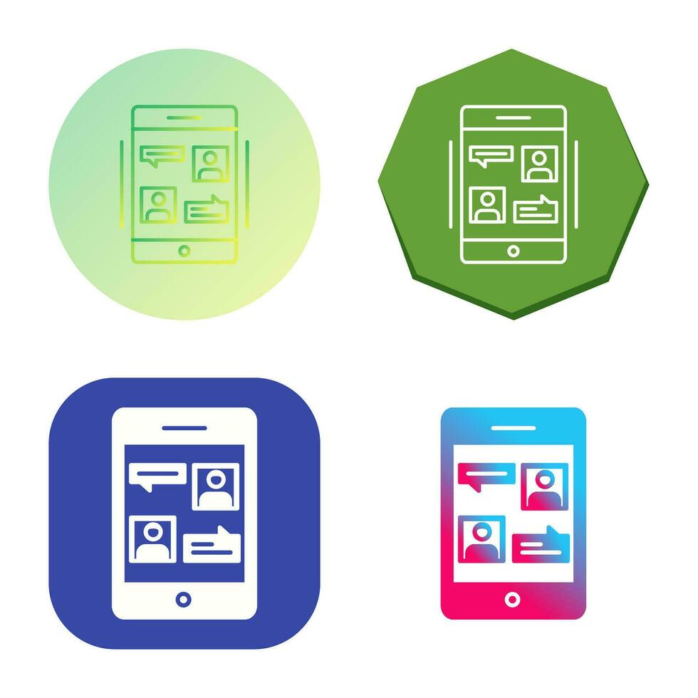 Conversation Vector Icon 34403883 Vector Art at Vecteezy