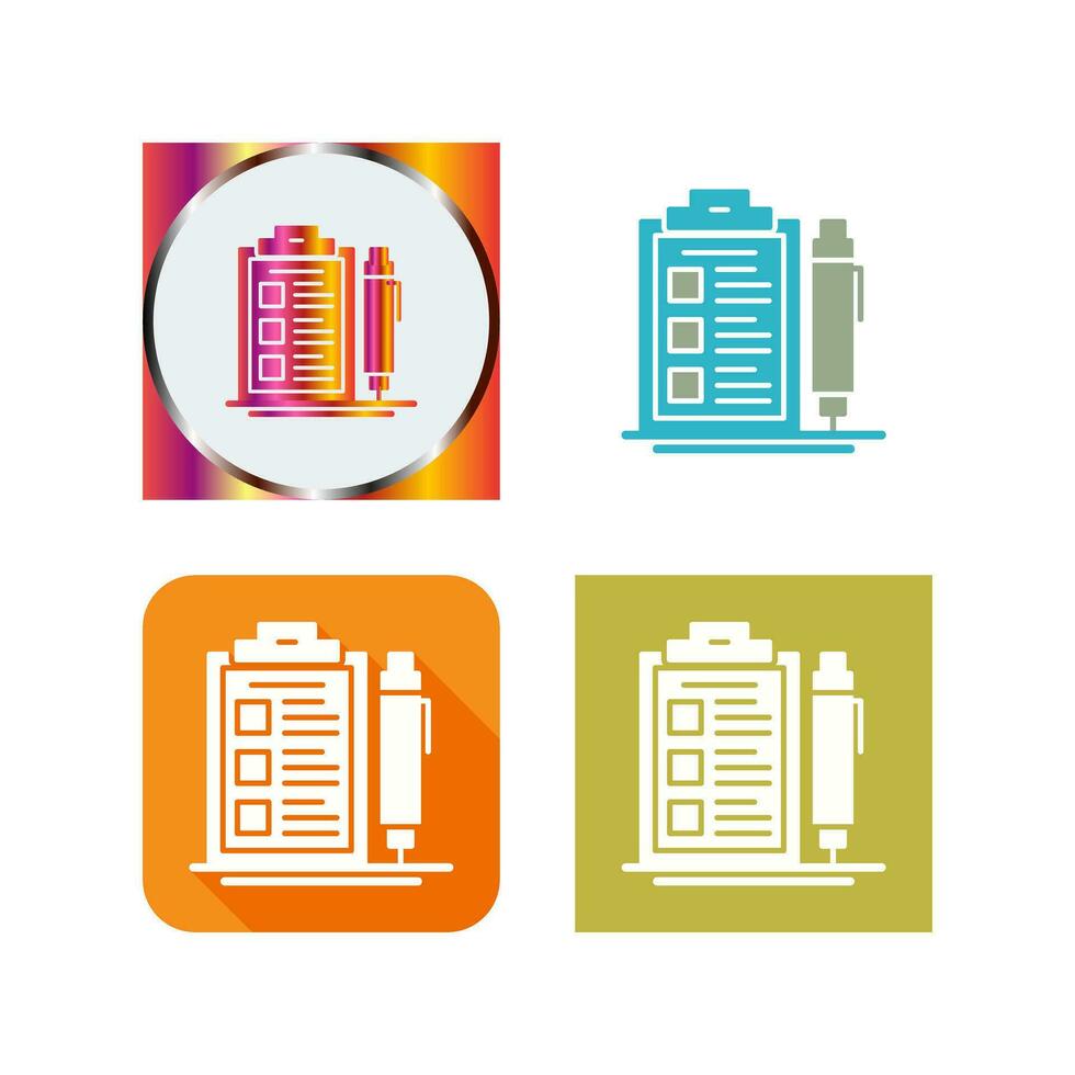 Check List Vector Icon