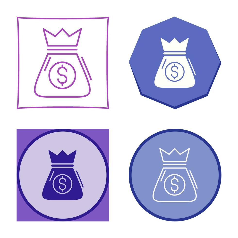 Money Bag Vector Icon