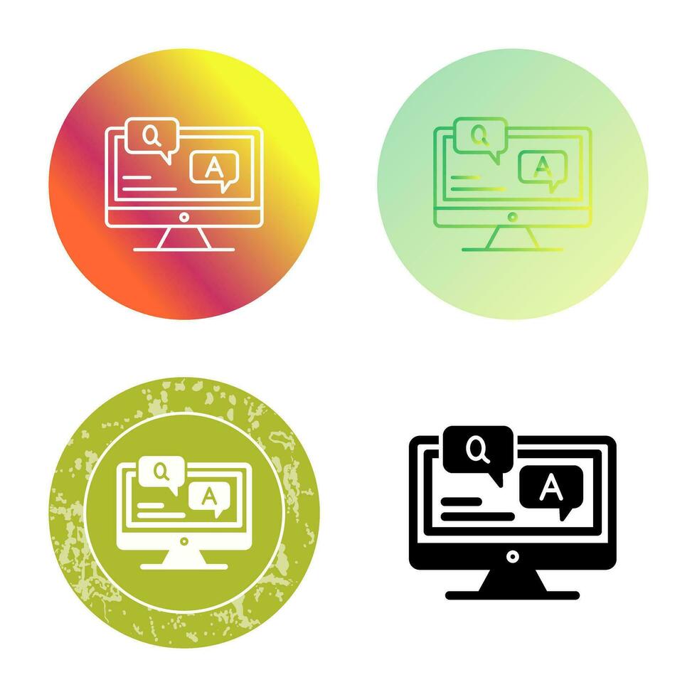 Faq Vector Icon