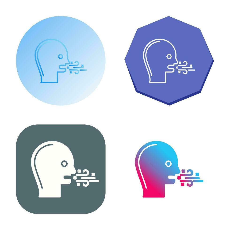 Bad Breath Vector Icon