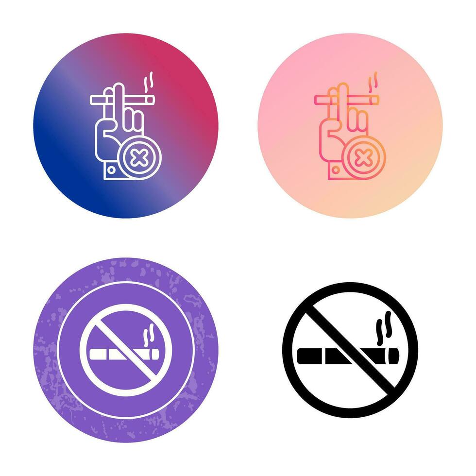 Quit Smoking Vector Icon