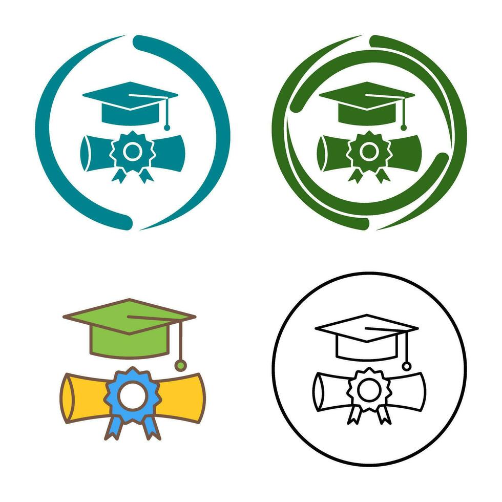 icono de vector de graduación