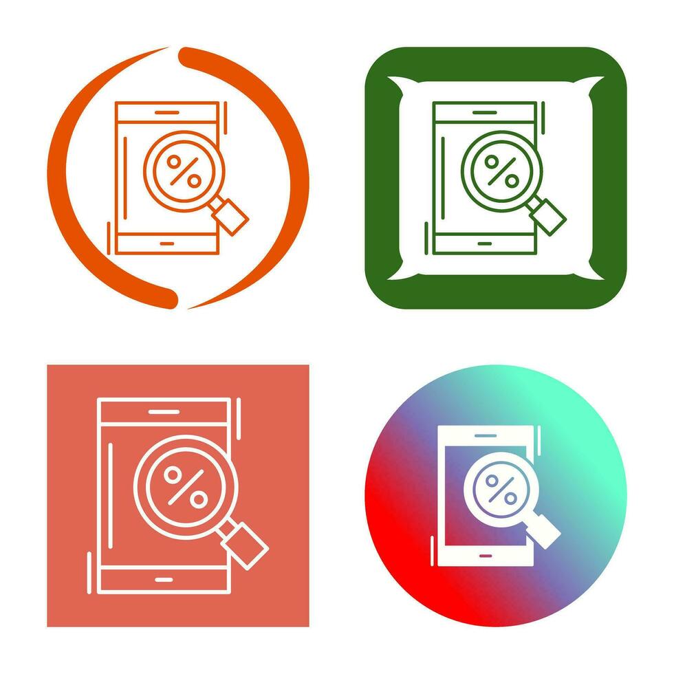 Magnifying Glass Vector Icon