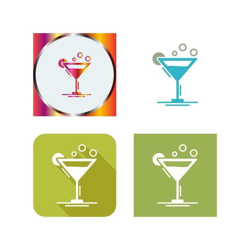Cocktail Vector Icon