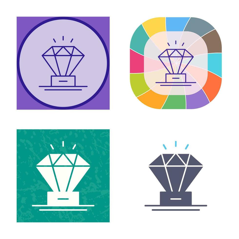 Diamond Vector Icon