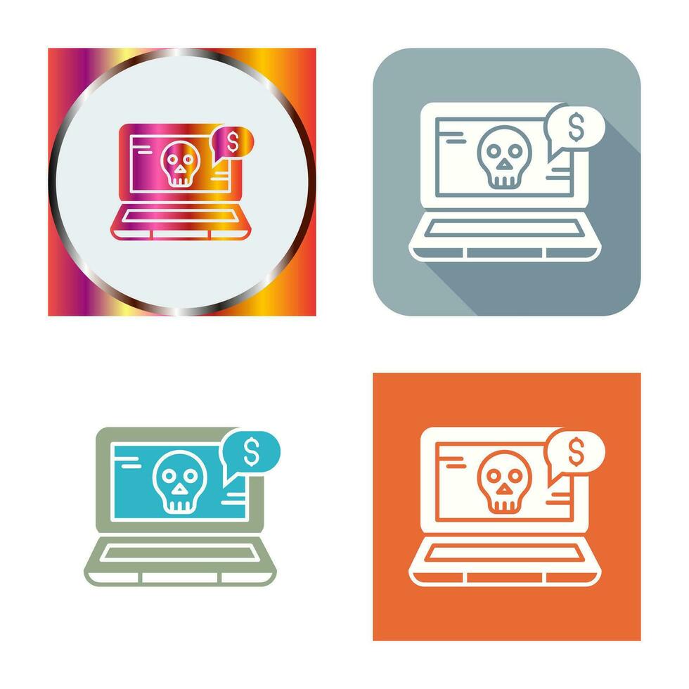 Online Fraud Vector Icon