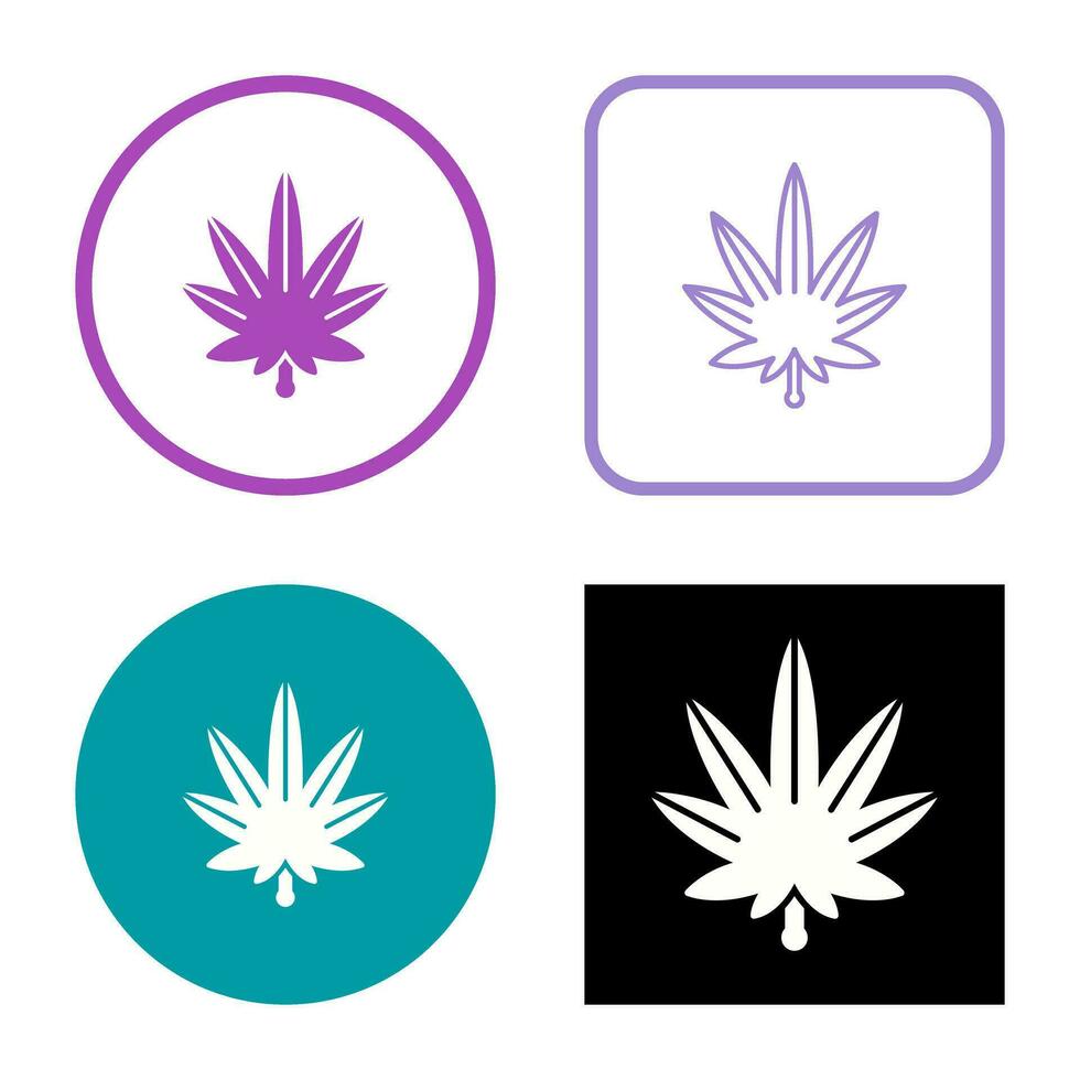 Weed Vector Icon