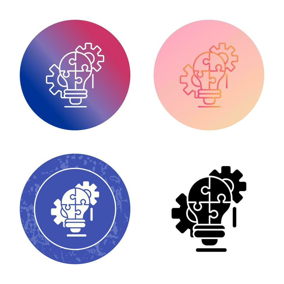 icono de vector de resolución de problemas