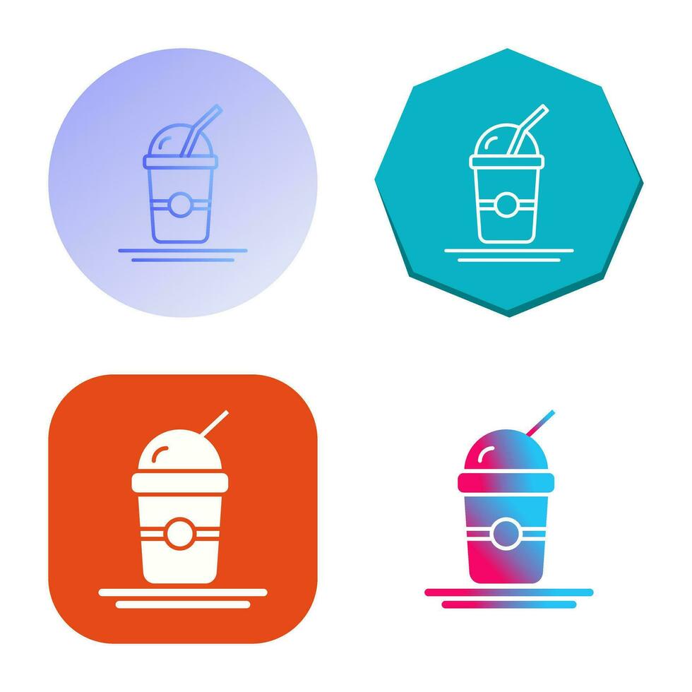 icono de vector frappé