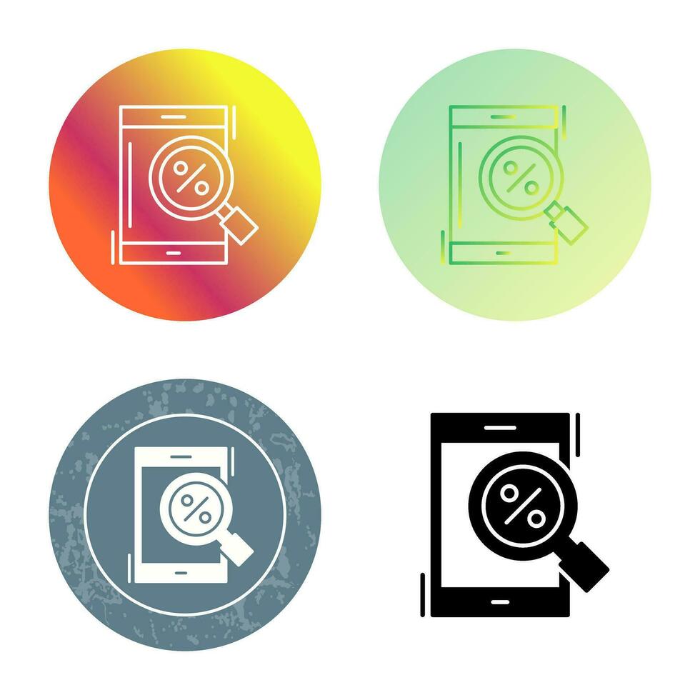 Magnifying Glass Vector Icon