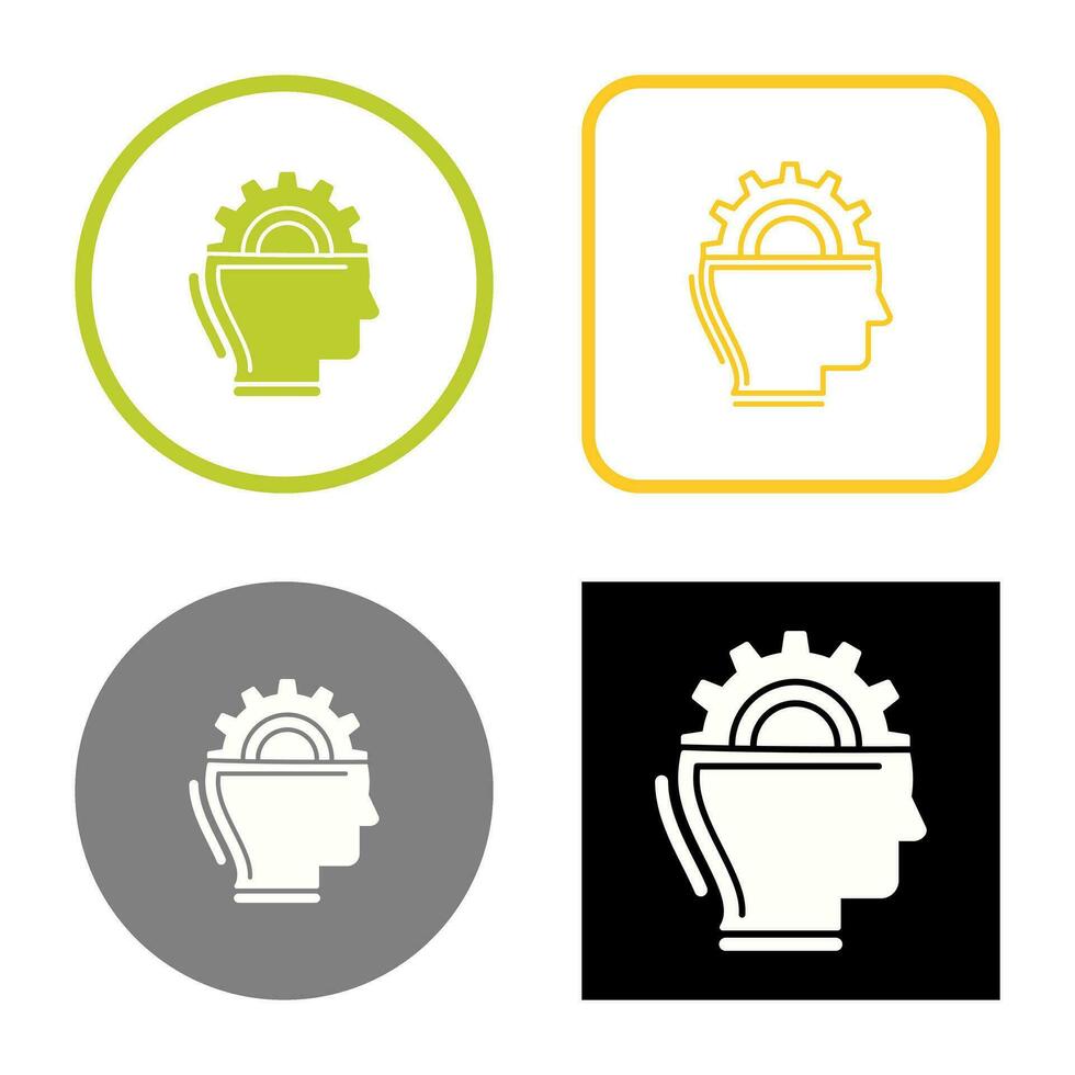 Machine Learning Vector Icon