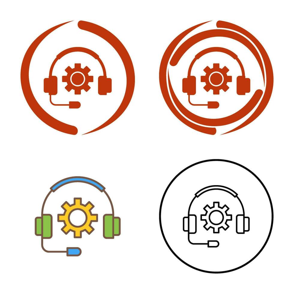 Customer Support Vector Icon