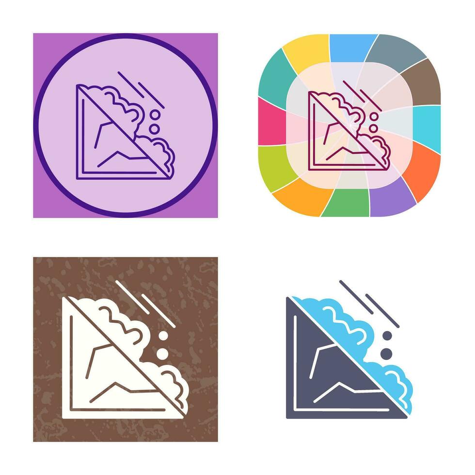 Avalanche Vector Icon