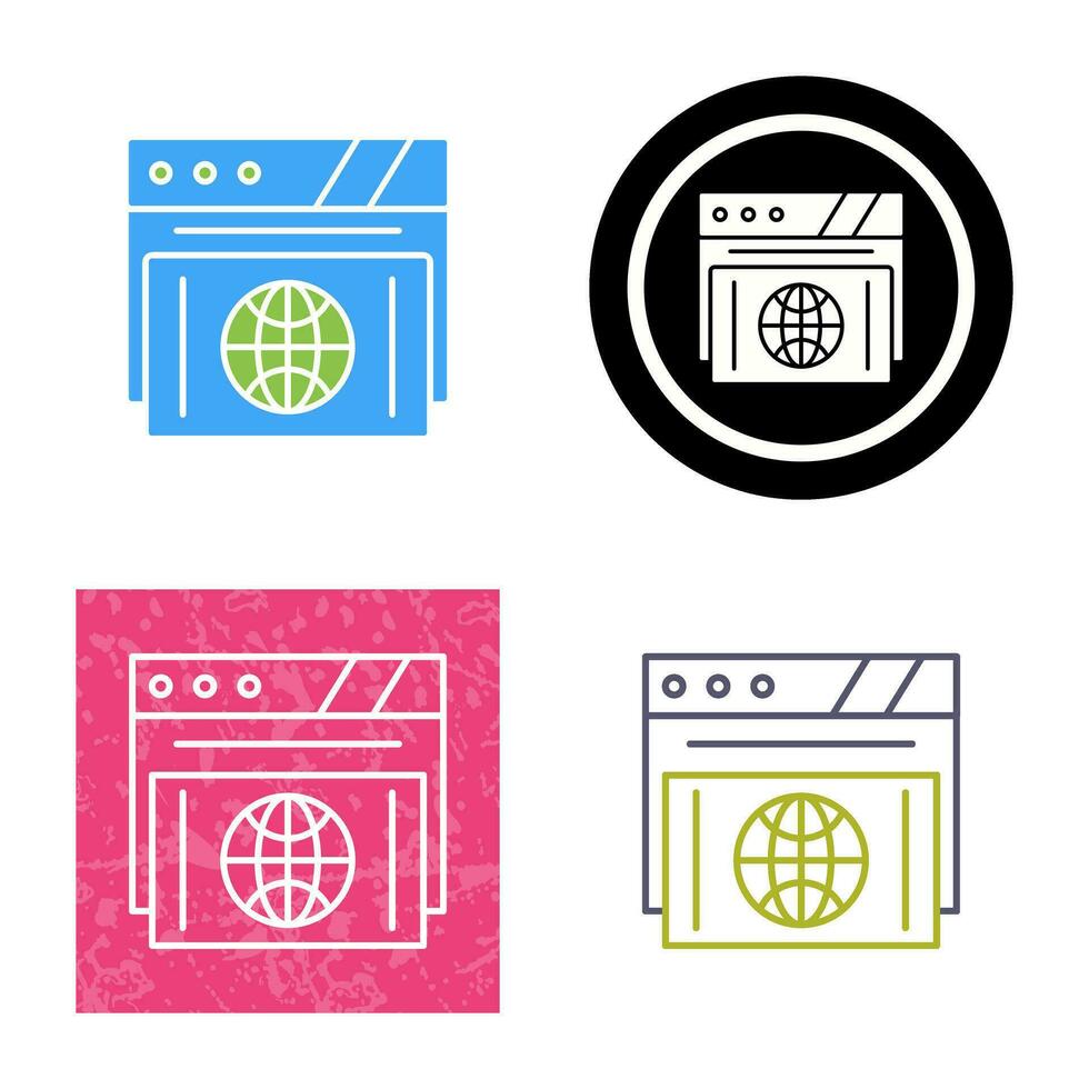 Browser Vector Icon