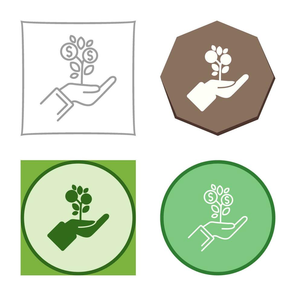 Growth Vector Icon