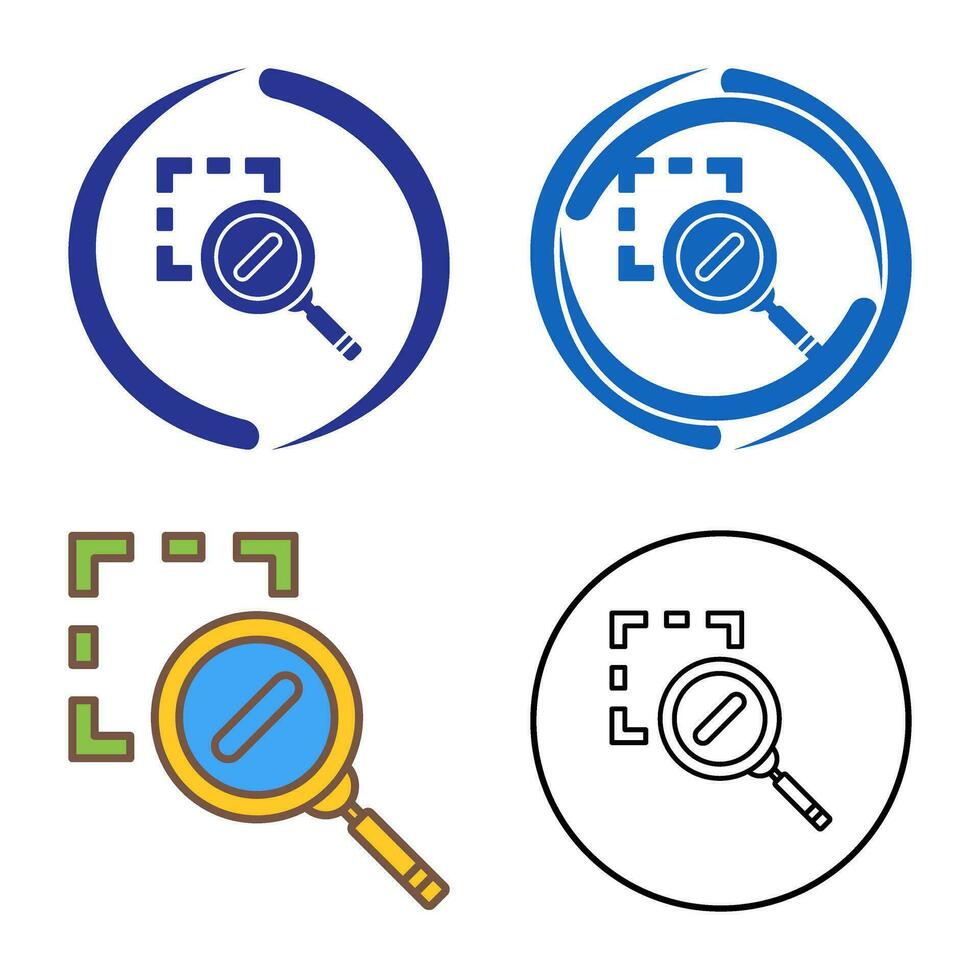 Zoom Out Vector Icon